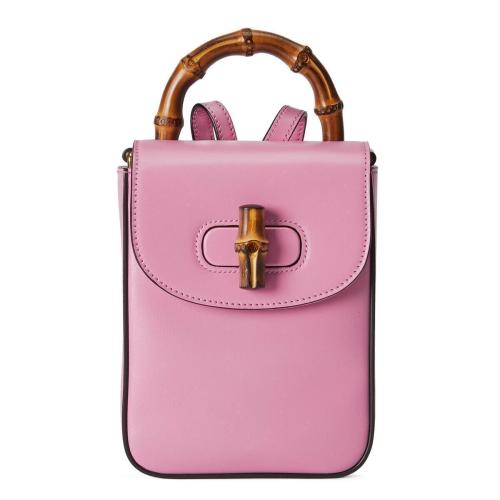  GUCCI古驰 22年秋冬 女士 竹节迷你手袋 702106 UZY0T 5814