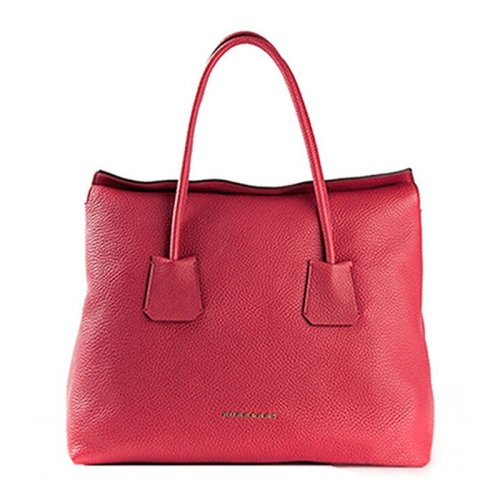 BURBERRY/博柏利 女士优雅粉色牛皮手提包女包 3925479