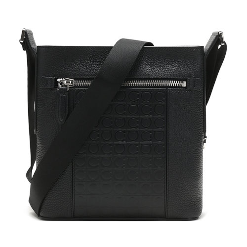 SalvatoreFerragamo/菲拉格慕 男士牛皮单肩斜挎包240866[材质:牛皮革,材质:牛皮革]