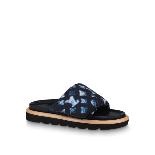  LV路易威登 22年秋冬 女士 平底凉鞋 POOL PILLOW COMFORT 凉拖 1A9SMO 1A9SMP 1A9SMQ 1A9SMR