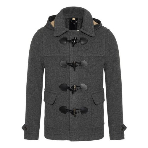  BURBERRY/博柏利 男士灰色时尚休闲大衣 8008648 PLFSX