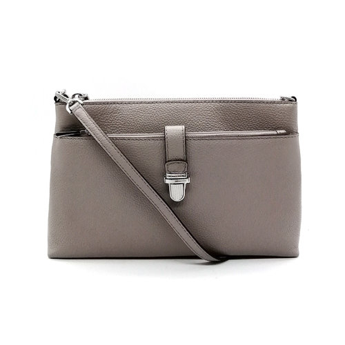 Michael Kors/迈克·科尔斯 女士 灰色 牛皮革 单肩斜挎包MK 30H6SM9C3L081