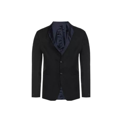 Emporio Armani/安普里奥阿玛尼 男士黑色西装外套 21G74S-21573-999