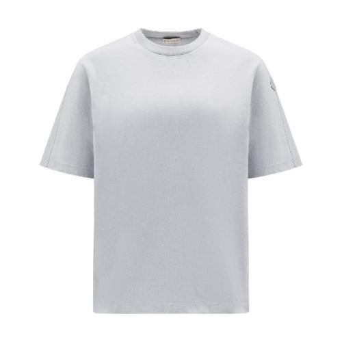  MONCLER蒙可蒙克莱 22年秋冬 女士 短袖T恤 Cotton Jersey T-Shirt H20938C00020899SN90F