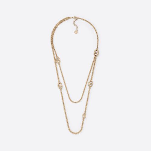  DIOR迪奥 22年秋冬 女士 项链 CD Navy 项链 N2015WOMMT_D300