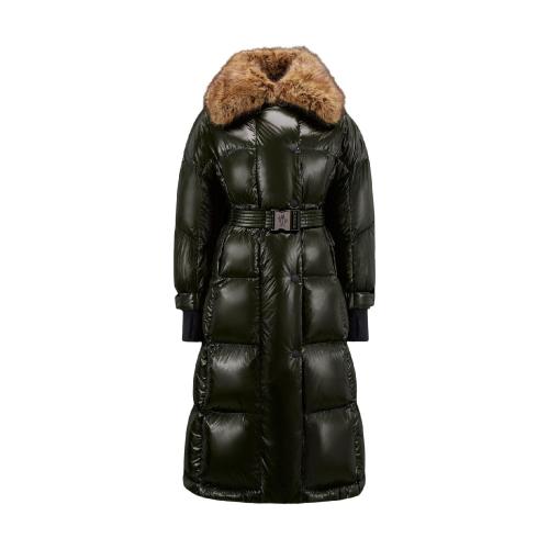  MONCLER蒙可蒙克莱 22年秋冬 女士 羽绒服 Chamoille Long Down Jacket H20981C00003539JH868