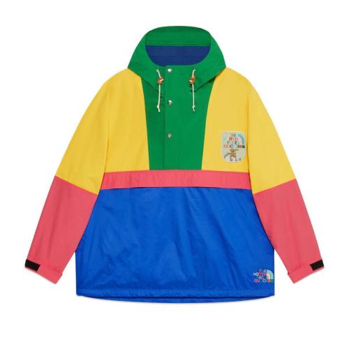 GUCCI古驰 22年秋冬 男士 The North Face x Gucci联名系列棉质夹克 671467 ZAH9I 3569