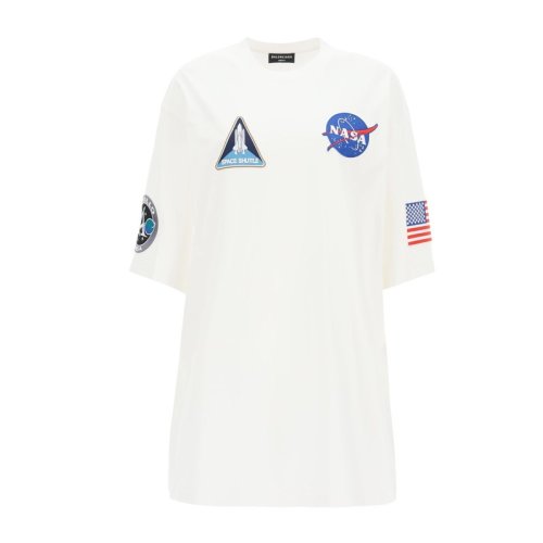  Balenciaga/巴黎世家 男士白色棉质短袖T恤 651795 TKVD7 9040 PLFSX