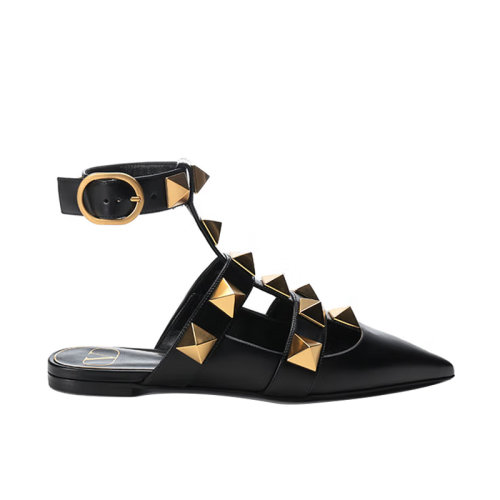 Valention/华伦天奴 简约休闲时尚 小牛皮芭蕾鞋 女款 XW2S0BY5 ZWM 0NO