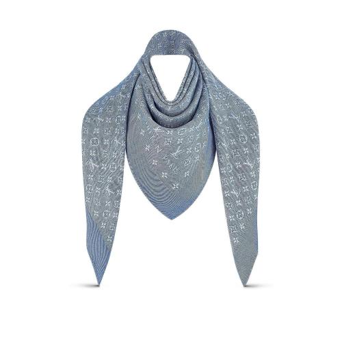  LV路易威登 22年秋冬 女士 围巾 CHALE JACQUARD SUMMER STARDUST M77813