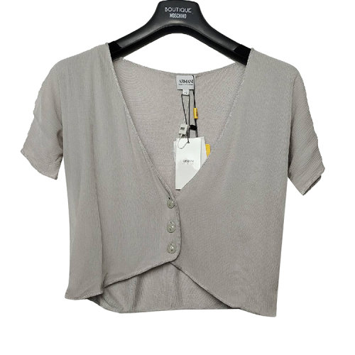 ARMANI COLLEZIONI/阿玛尼卡尔兹 女士灰色短袖 RME04M RM03M 瑕疵折扣