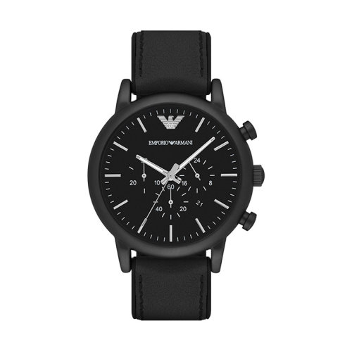 Emporio Armani/安普里奥阿玛尼 阿玛尼男士手表皮质表带休闲石英腕表 AR1970