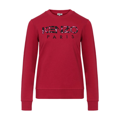 KENZO/高田贤三 女卫衣 LOGO图案 棉质圆领长袖卫衣运动衫 2SW707 962