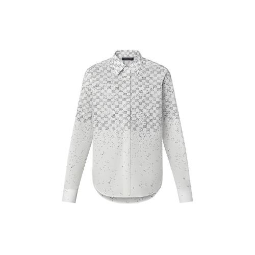  LV路易威登 22年秋冬 男士 长袖衬衫 DAMIER SPREAD 长袖衬衫 1AA5F0 1AA5EZ 1AA5F1 1AA5EU 1A