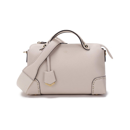 FENDI/芬迪 女士BY THE WAY系列皮革手提单肩斜挎包波士顿包 8BL146 AH95