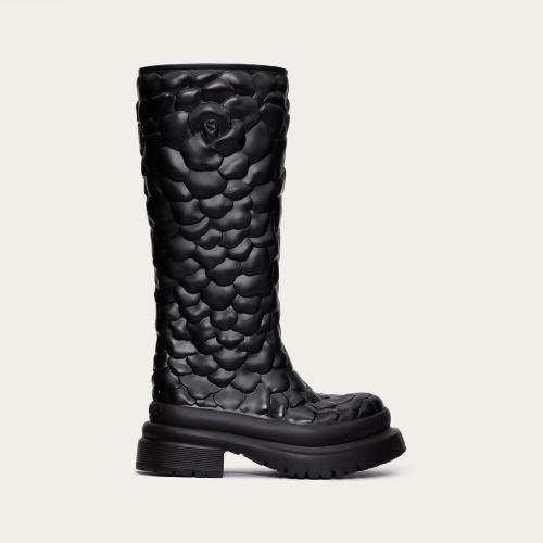  VALENTINO华伦天奴 22年秋冬 女士 高筒靴 BOTTES ATELIER SHOES VALENTINO GARA_VANI 03 ROSE