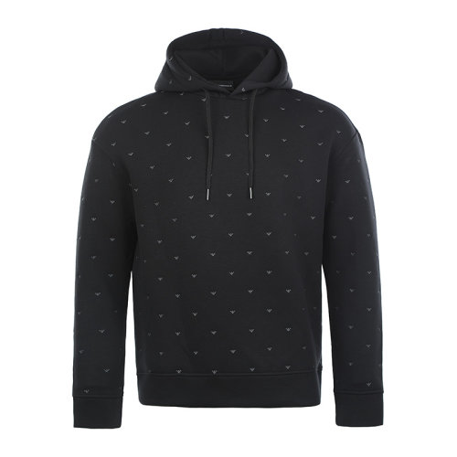 Emporio Armani/安普里奥阿玛尼21新品刺绣徽标男士连帽套头卫衣男卫衣6K1M701JDSZ