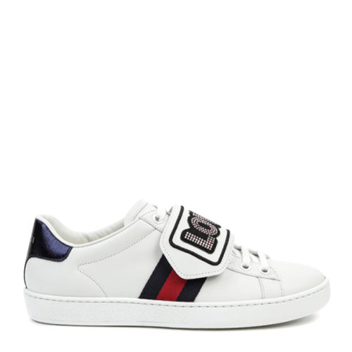 GUCCI/古驰 女士白色牛皮loved小白鞋休闲运动板鞋 5053290FI109060 女鞋