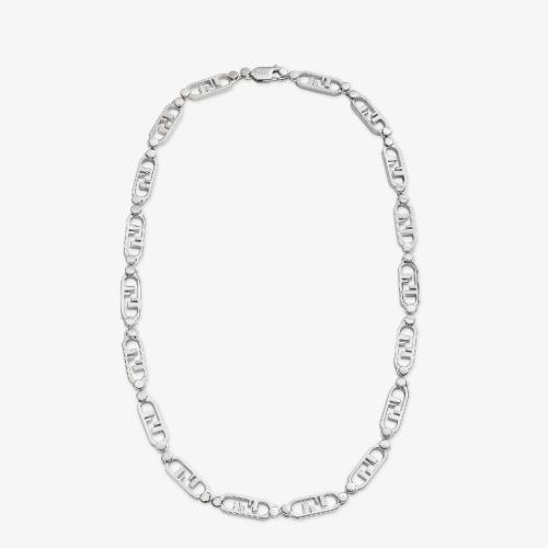  FENDI芬迪 22年秋冬 男士 项链 Fendi O’Lock Necklace 7AJ622B08F0TH0