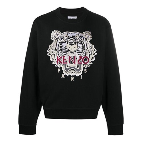  KENZO/高田贤三 男士黑色棉质卫衣 FA65SW111 4XV 99 PLFSX