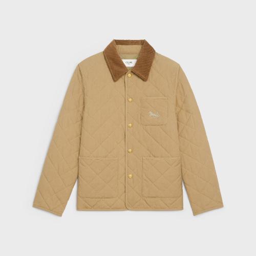  CELINE赛琳思琳 22年秋冬 女士 夹克 棉质猎装夹克 2W389680F.04BD