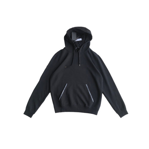 Versace 范思哲 黑色连帽卫衣 字母标logo