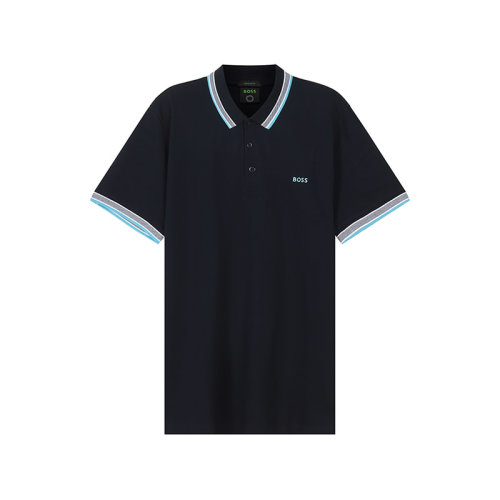 HUGO BOSS/雨果博斯 【22春夏新款】 男士棉质短袖POLO衫徽标刺绣 50468983