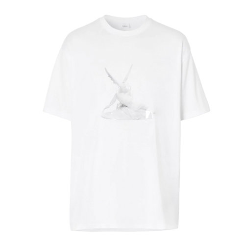 BURBERRY/博柏利 男士短袖T恤Cupid印花棉质宽松版圆领短袖T恤80243651