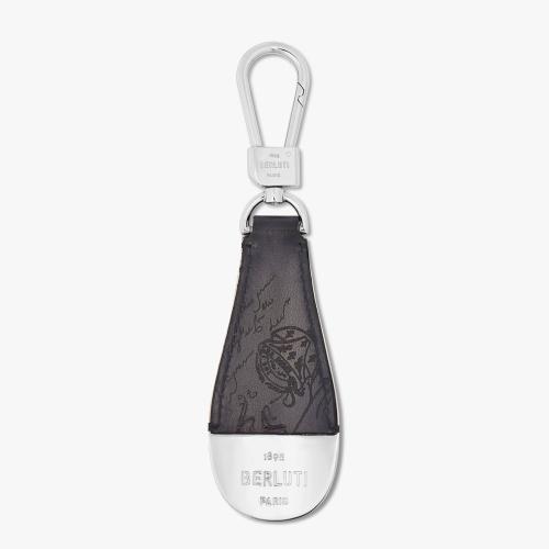 伯鲁提BERLUTI 22年秋冬 男士 钥匙扣 Scritto图纹皮革鞋拔钥匙扣 KR057-V2_KD4