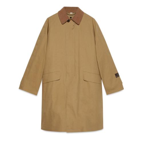  GUCCI古驰 22年秋冬 男士 可拆卸背心棉质大衣 710528 Z8A6P 2177