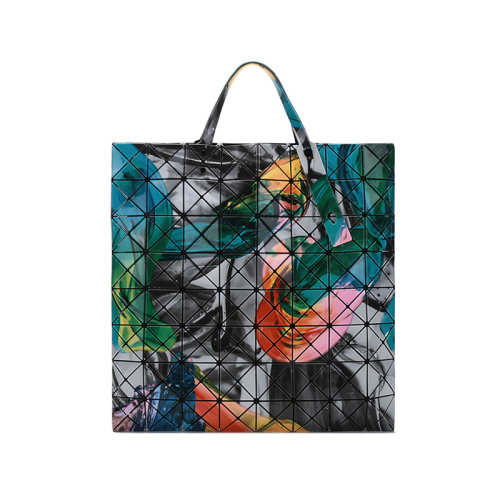 Issey Miyake/三宅一生  女士PVC八格手提单肩包 BB18 AG803