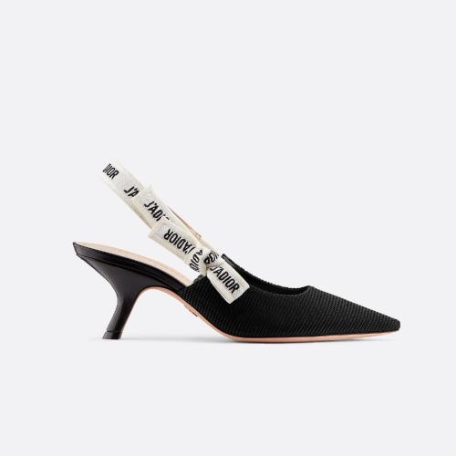  DIOR迪奥 22年春夏 女士 中跟鞋 高跟鞋-黑色科技面料 KCC200TFL_S900 预定商品1-3周发货