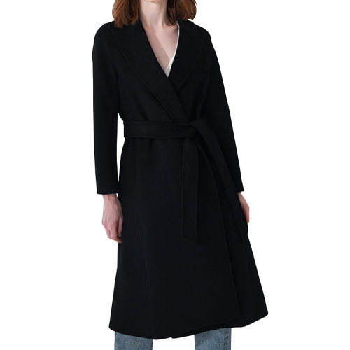 GeleiStory/GeleiStory 秋冬新款英伦高奢羊毛大衣 中长款双面呢大衣 女士大衣