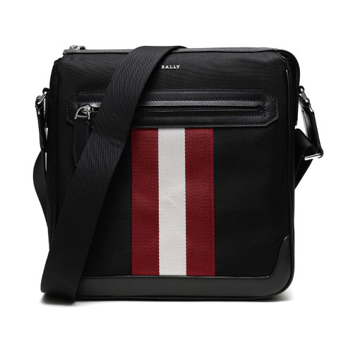 BALLY/巴利 男士织物单肩斜挎包邮差包CHOLLERTSP