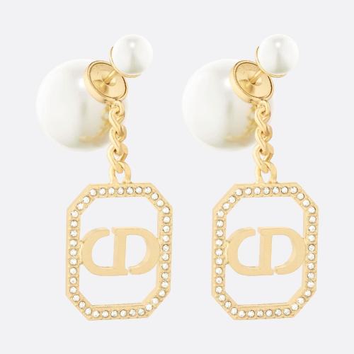  DIOR迪奥 22年秋冬 女士 耳环 Boucles doreilles Dior Tribales E1819TRICY_D301