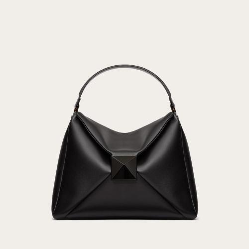  VALENTINO华伦天奴 22年秋冬 女士 单肩包 SAC HOBO MAXI ONE STUD EN CUIR NAPPA 1W0B0L07JUU