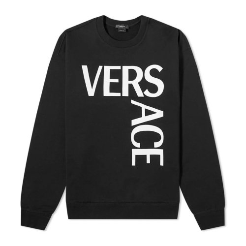  VERSACE/范思哲 男士黑色棉质卫衣 1001377 1A01015 1B000 PLFSX