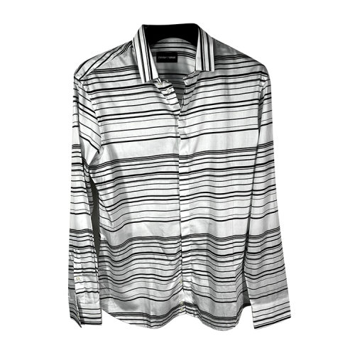 Emporio Armani/安普里奥阿玛尼 男士白色长袖衬衫 R1CF2T R172C 010
