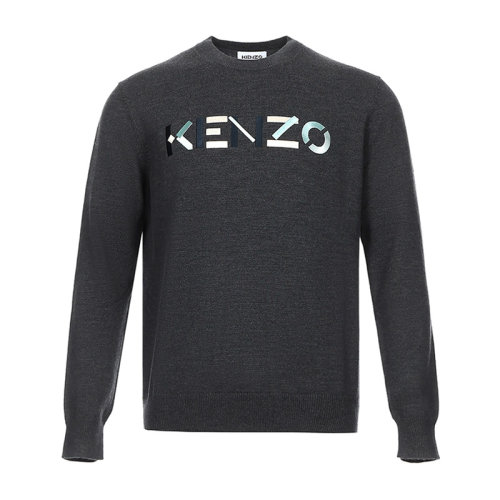 KENZO/高田贤三 男士针织衫/毛衣男士羊毛圆领长袖毛衣针织衫套头衫5PU5413LA