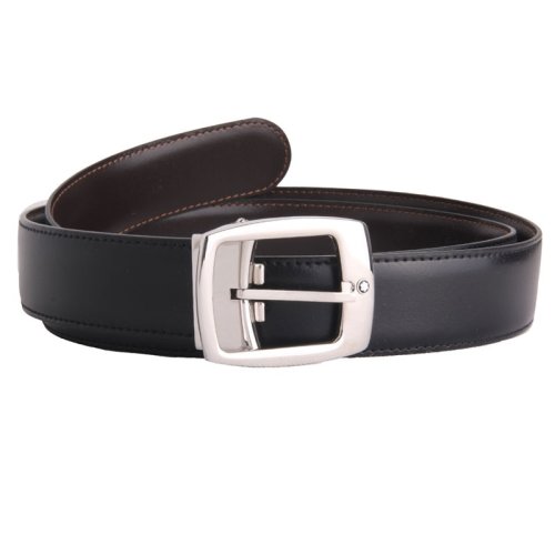 MontBlanc/万宝龙男士休闲商务牛皮皮带9695