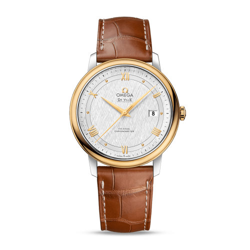 OMEGA/欧米茄 碟飞系列 典雅 同轴腕表 精钢 18K金 自动机械 男士腕表 424.23.40.20.02.001