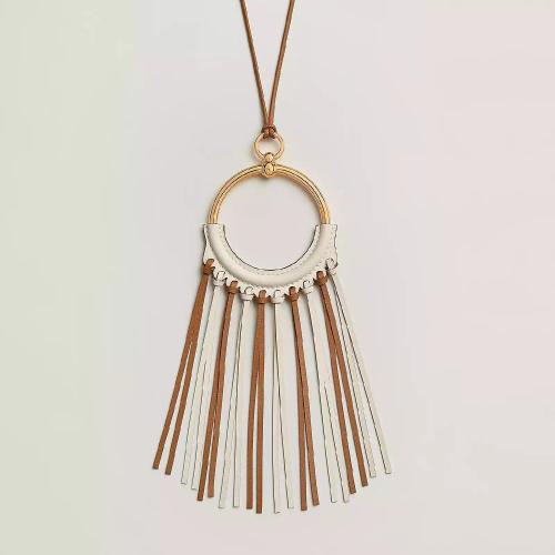  HERMES爱马仕 22年秋冬 女士 吊坠 Pendentif Loop Anate H010729CCAB