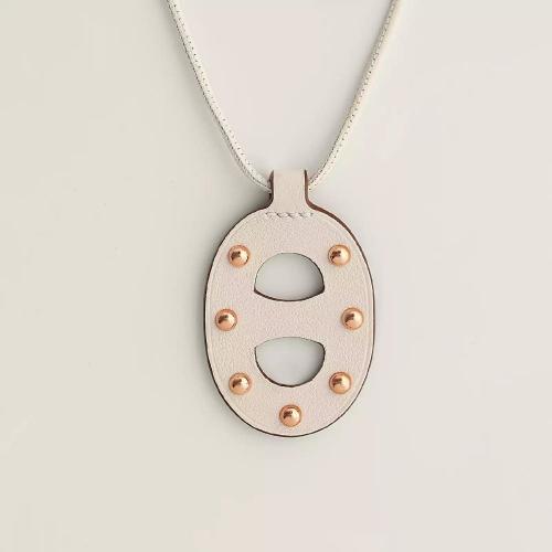 HERMES爱马仕 22年秋冬 女士 吊坠 Pendentif Chaine d%26s;Ancre， petit modele H010653CDI2