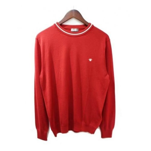  Dior Homme/迪奥桀傲 男士红色羊毛长袖T恤 833M655KT-332-380 PLFSX