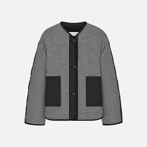  DIOR迪奥 22年秋冬 女士 大衣 短款大衣 257C56A1258_X9330