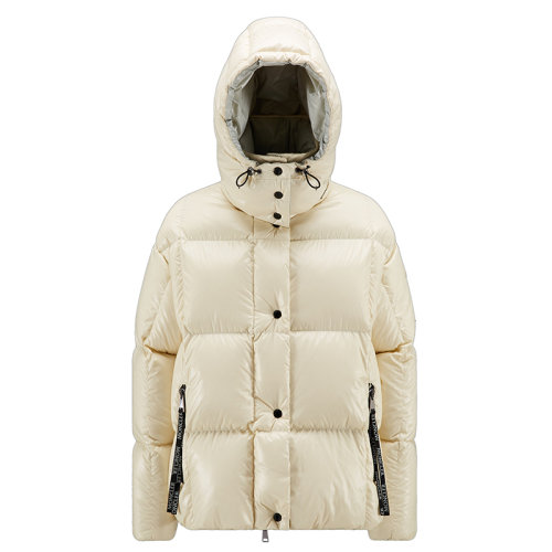 Moncler/蒙克莱 22年秋冬新款 Parana系列 女士象牙色/暖灰色短款衬垫羽绒服夹克H20931A0006568950065