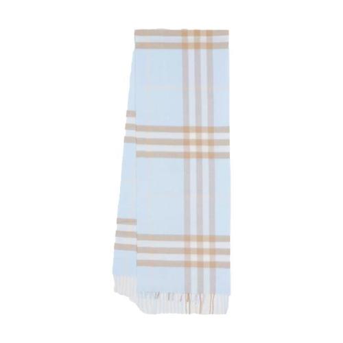  BURBERRY 22年秋冬 女士 经典格纹羊绒围巾 80184881