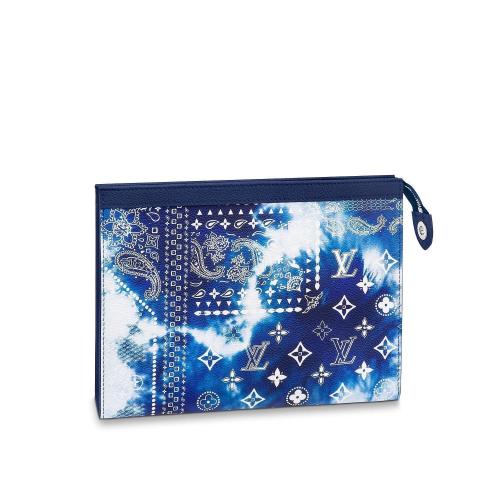  LV路易威登 22年秋冬 男士 手拿包 POCHETTE VOYAGE 手拿包 M81442