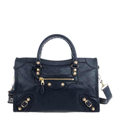 Balenciaga/巴黎世家 GIANT系列小号女士纯色羊皮经典铆钉装饰单肩包斜挎包手提包机车包都市包女包 433353-D94JG 多色可选