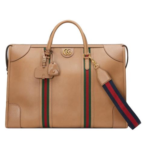  GUCCI古驰 22年秋冬 男士 饰双G加大号旅行包 715773 AAA0O 9746